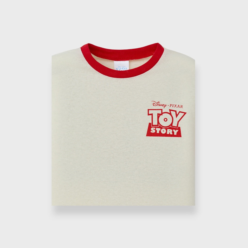 Kids (Size 130-150) เสื้อยืดเด็ก Toy Story ลาย Woody & Bullseye น่ารักสดใสสำหรับเด็ก
