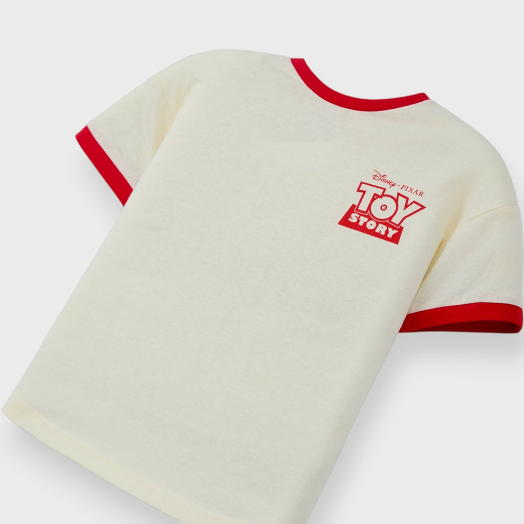Kids (Size 130-150) เสื้อยืดเด็ก Toy Story ลาย Woody & Bullseye น่ารักสดใสสำหรับเด็ก