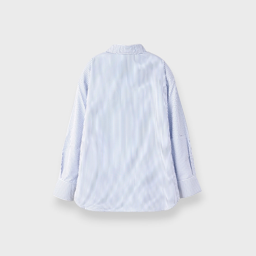 LADIES STRIPED LONG SHIRT