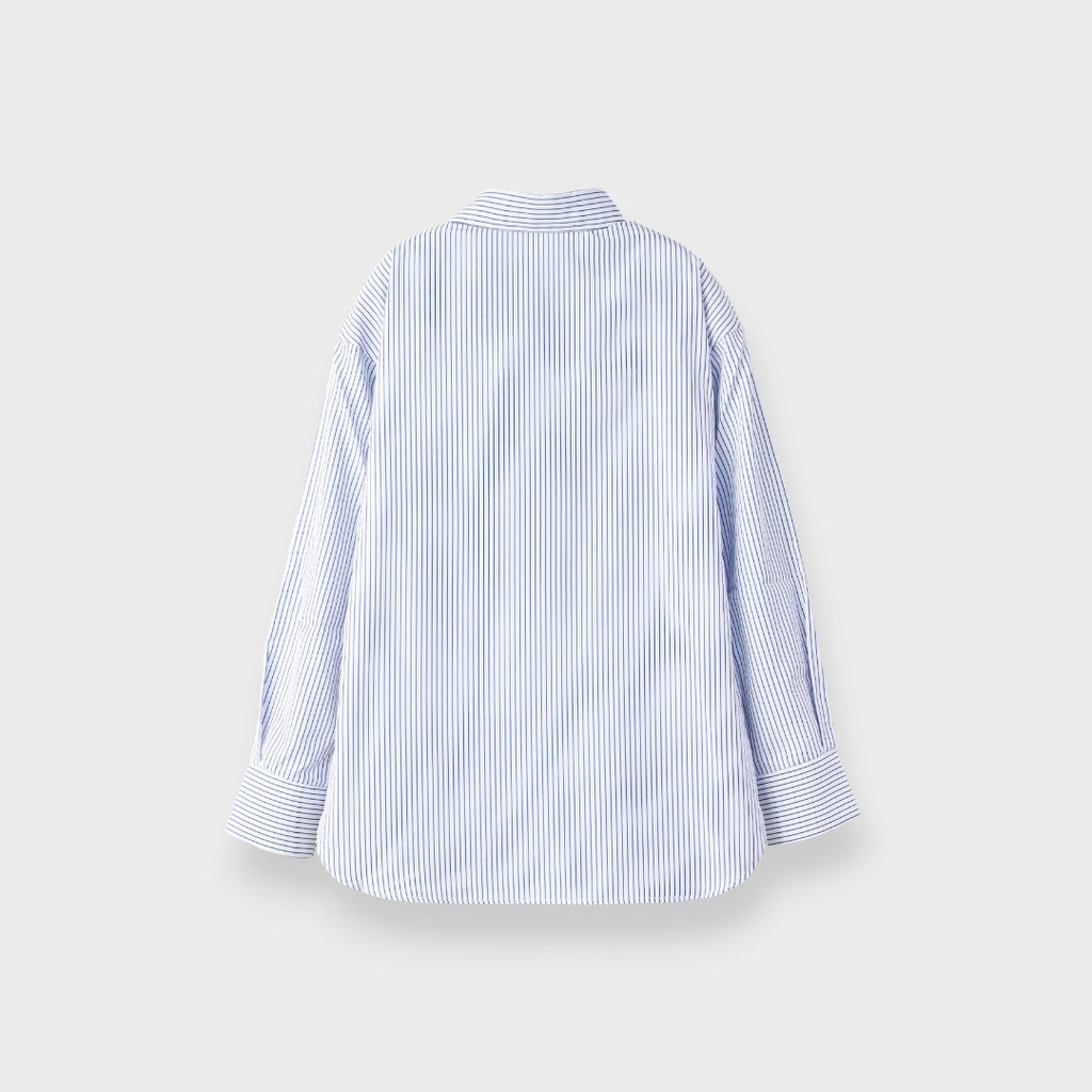 LADIES STRIPED LONG SHIRT