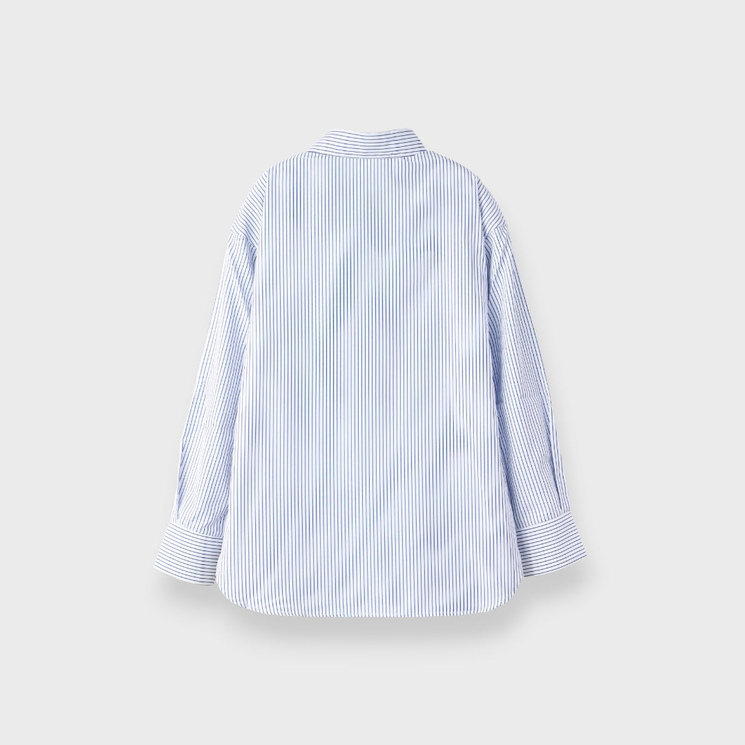 LADIES STRIPED LONG SHIRT