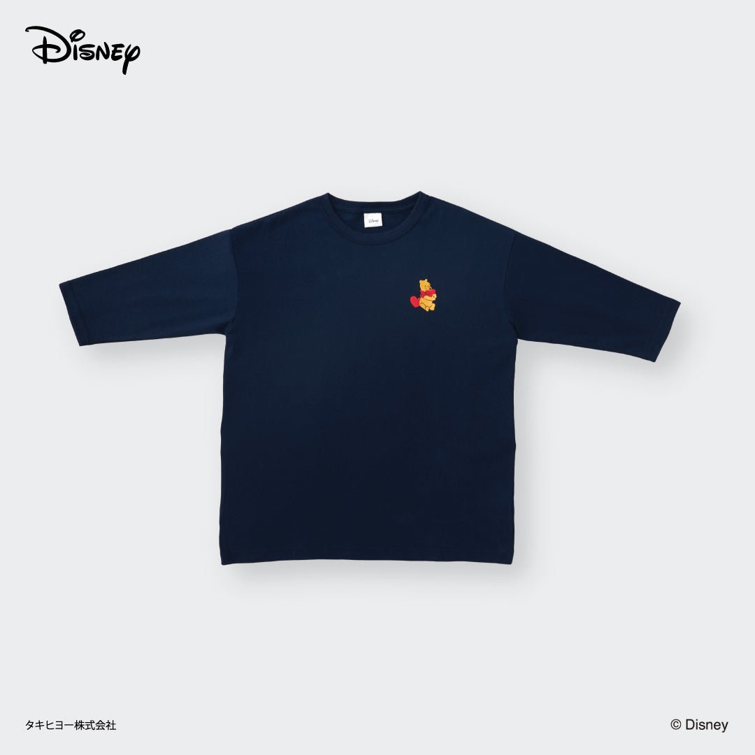 เสื้อแขนยาวสีน้ำเงิน ลายหมีพูห์สุดคิวท์ ใส่แล้วอบอุ่นใจแบบน้ำผึ้งล้น