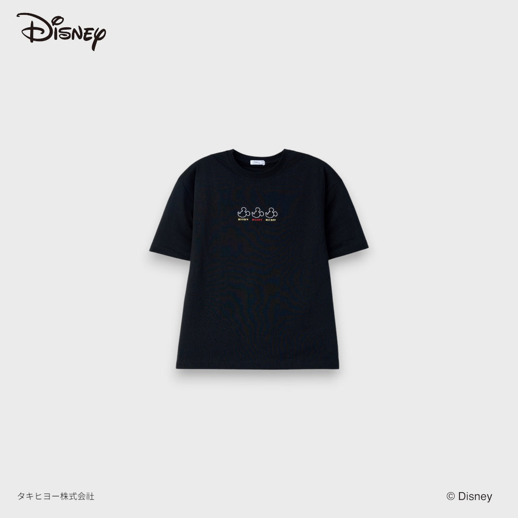 เสื้อยืด Mickey Mouse ลายมิกกี้ ตัวเล็กความน่ารักคูณสาม (Size 3L-4L)