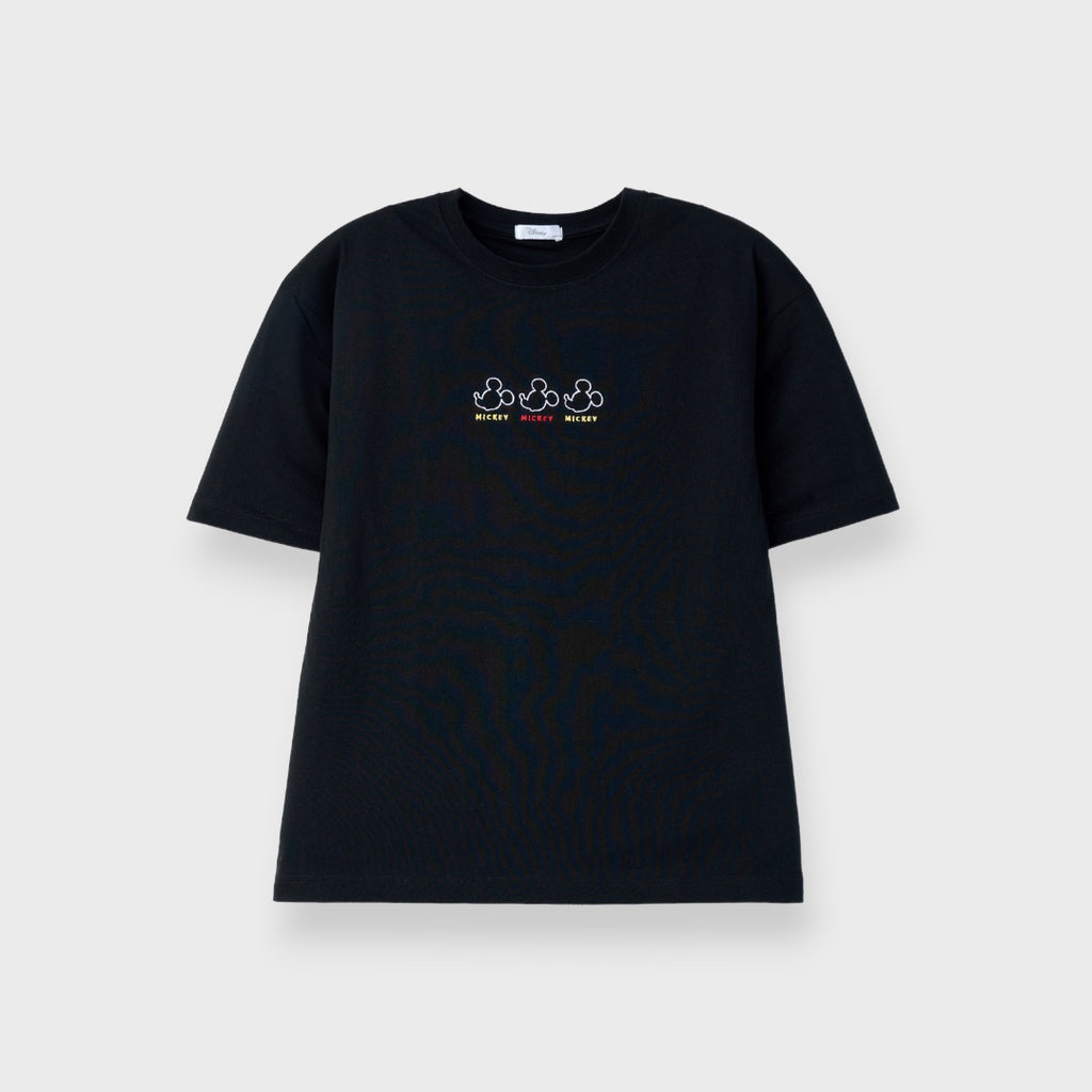 เสื้อยืด Mickey Mouse ลายมิกกี้ ตัวเล็กความน่ารักคูณสาม (Size 3L-4L)