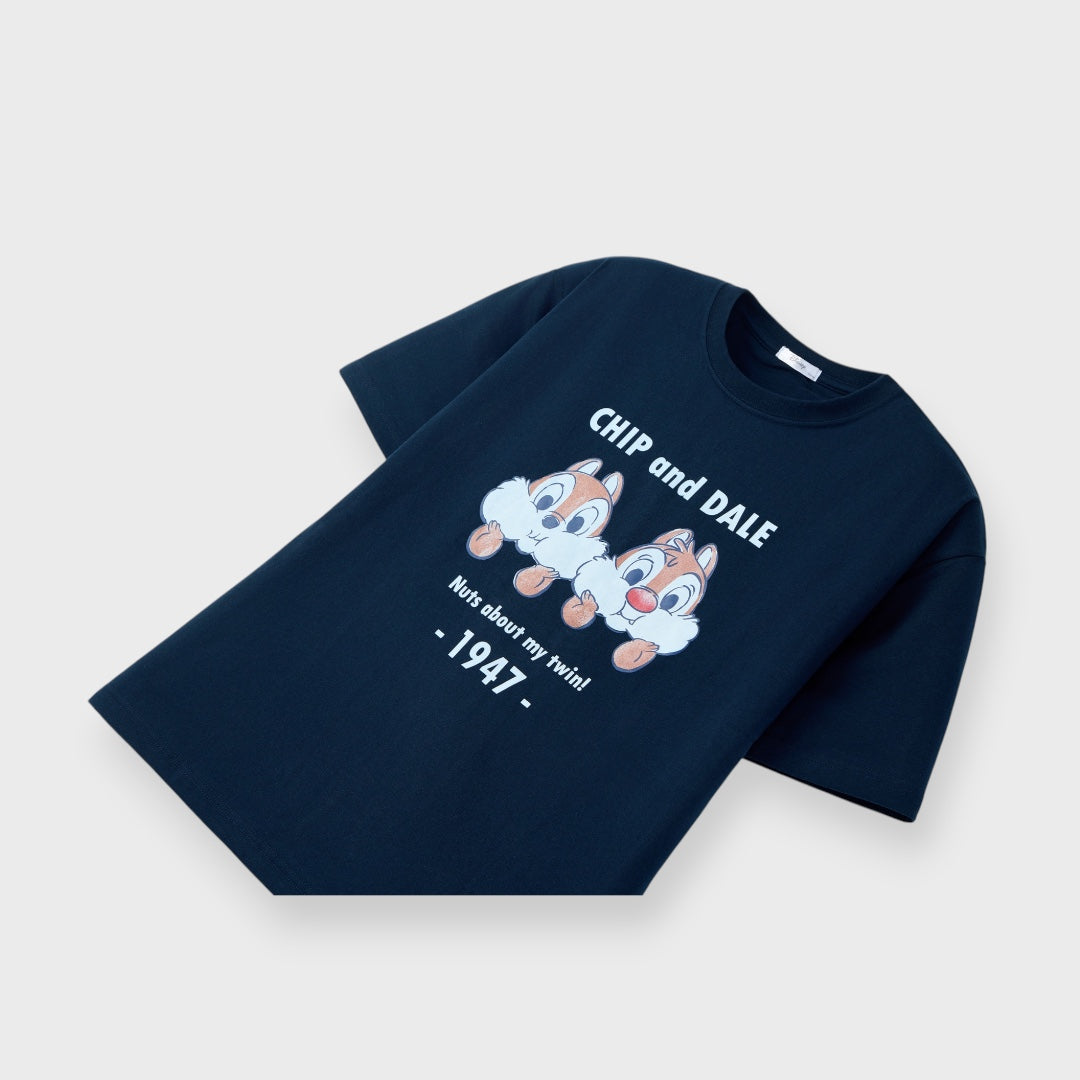 เสื้อยืด Chip & Dale แฝดตัวแสบคู่หูจอมป่วน (Size 3L-4L)