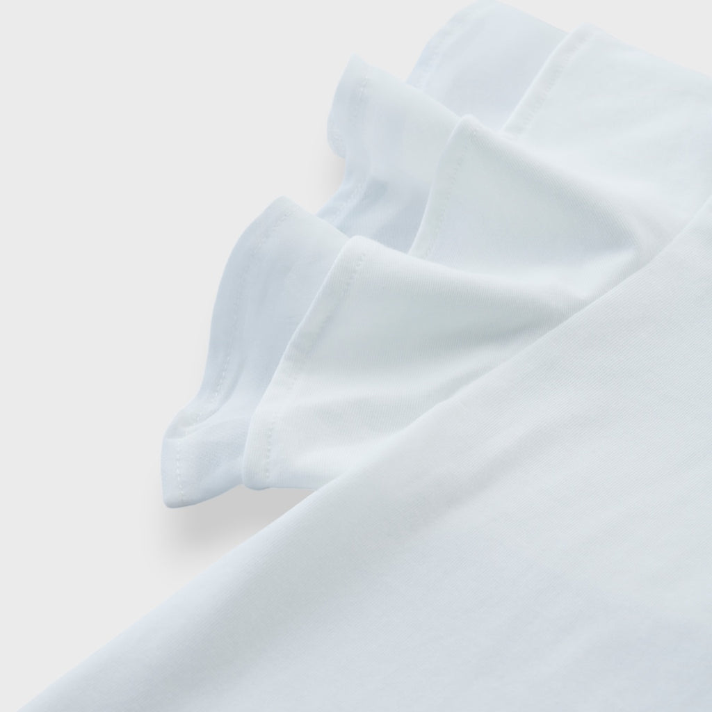 เสื้อยืดแขนระบายสองชั้น รุ่นฟรุ้งฟริ้งยืนหนึ่ง