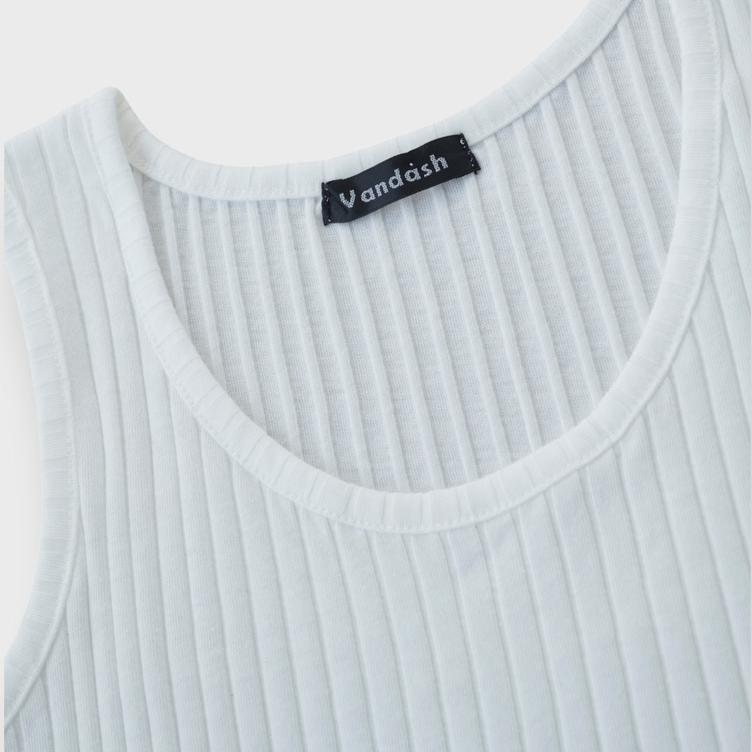 Vandash – เสื้อกล้ามผ้าทอซอฟต์ทัช รุ่น “Rib & Chill”