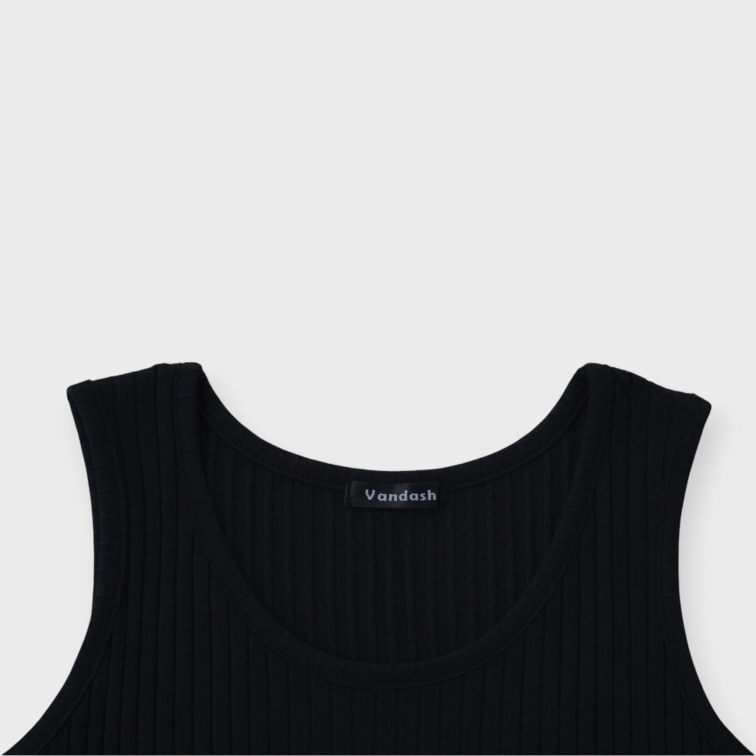 Vandash – เสื้อกล้ามผ้าทอซอฟต์ทัช รุ่น “Rib & Chill”