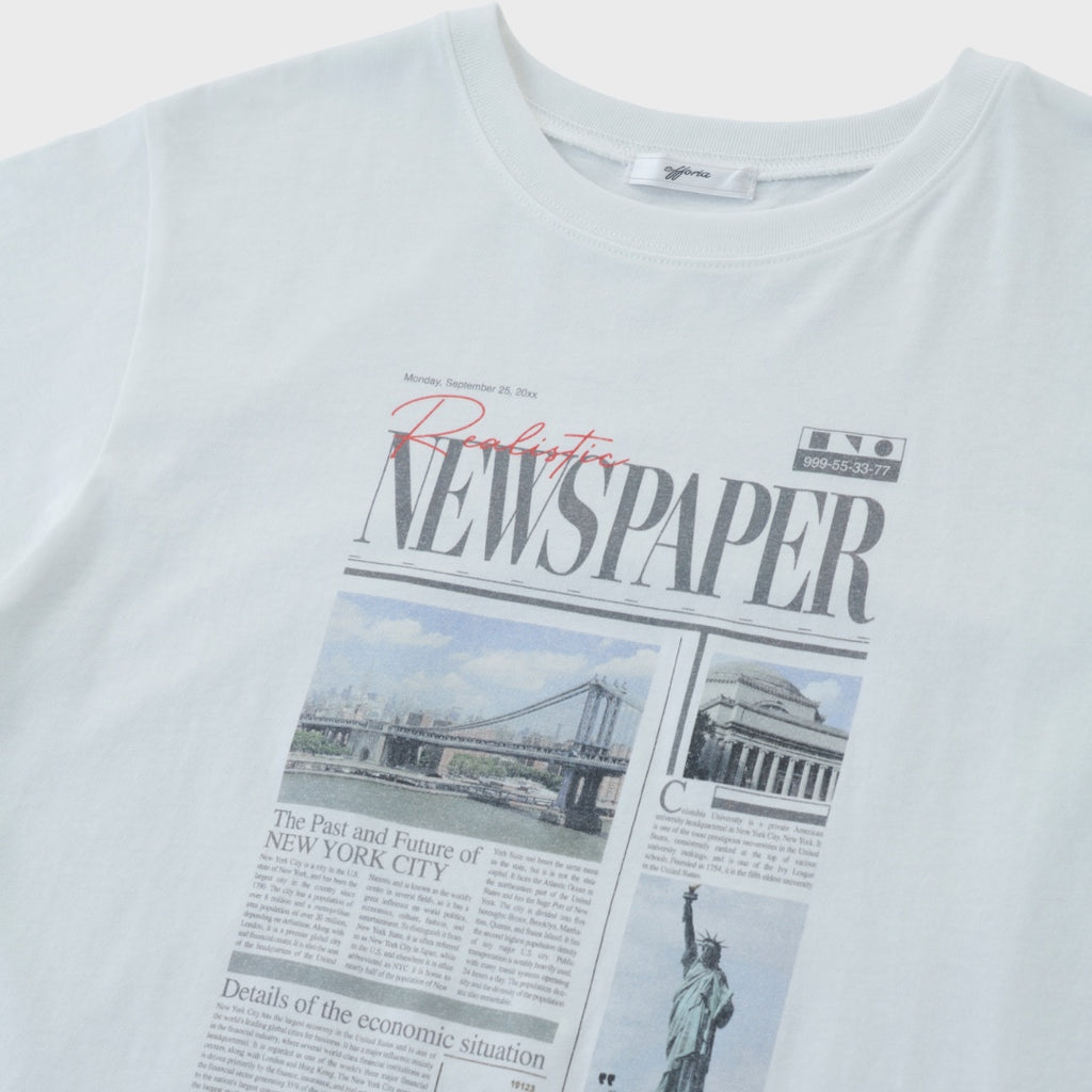 เสื้อยืด “News You Can Wear” — ข่าวดังแค่ไหน ก็ปังไม่เท่าคุณใส่เสื้อตัวนี้