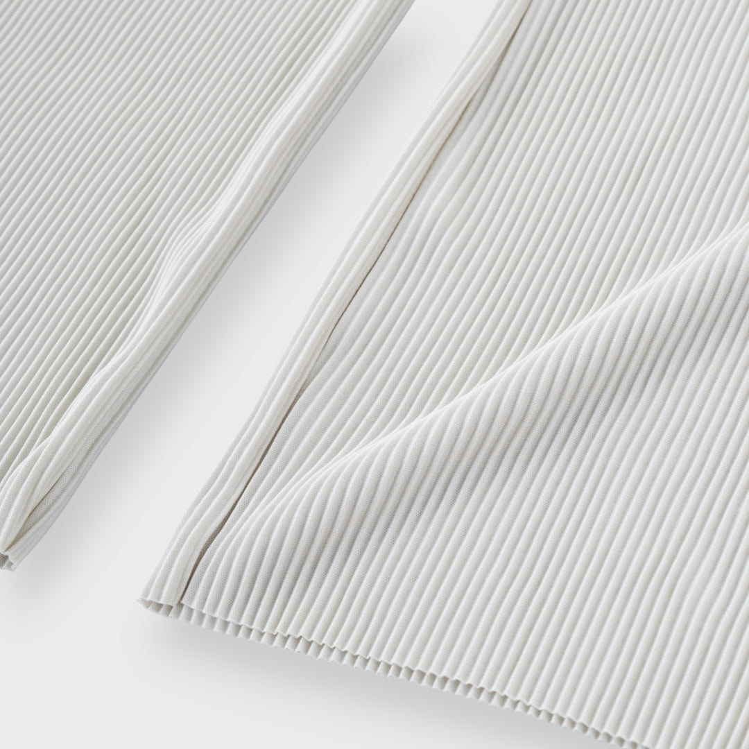 กางเกงพลีทพลิ้วขั้นโปร – ตัวเดียวจบ ครบทุกวัน