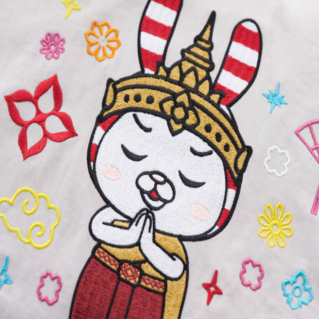 Shimausa Tote Bag – “Good Vibes Only” Edition – Cool Colors, Cute Vibes, Carry Anything with Style!