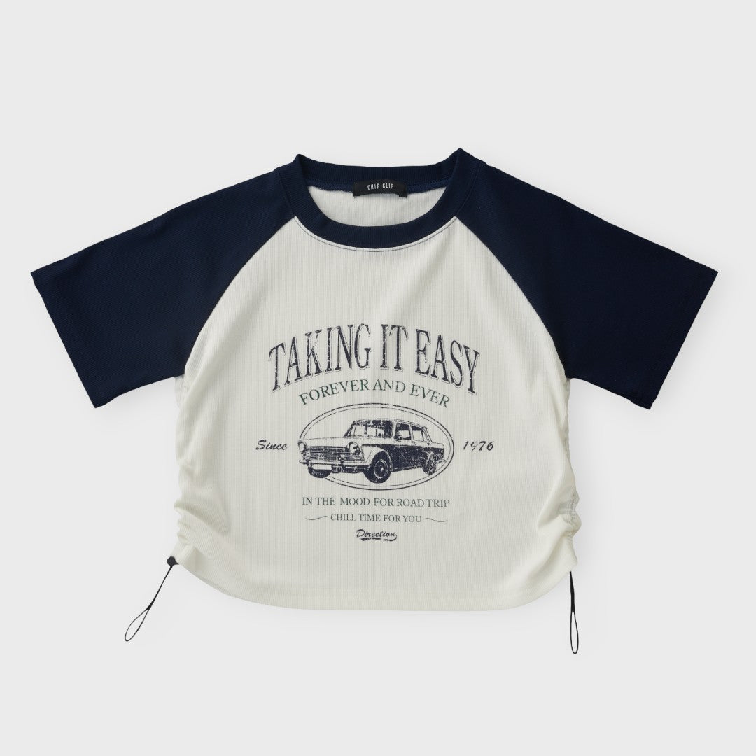 Easy Road Trip Raglan Top 🚗✨