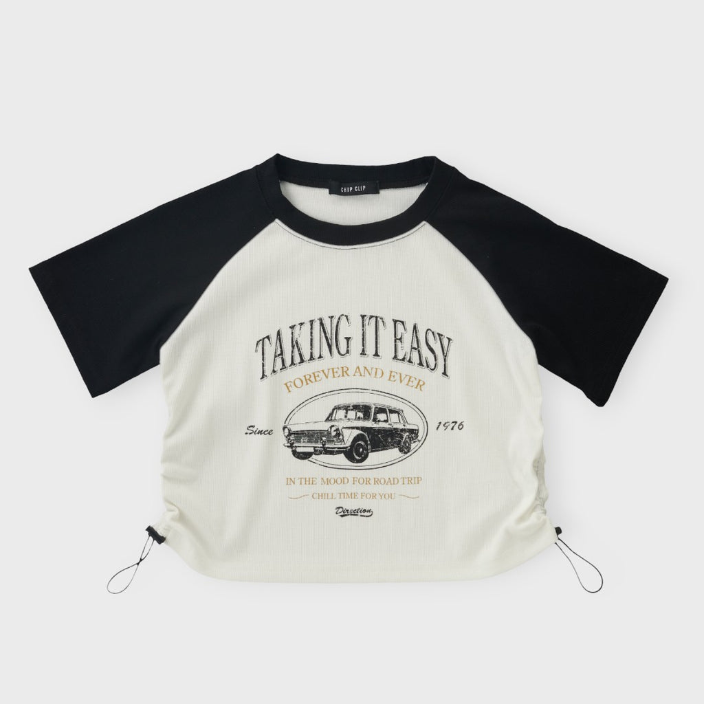 Easy Road Trip Raglan Top 🚗✨