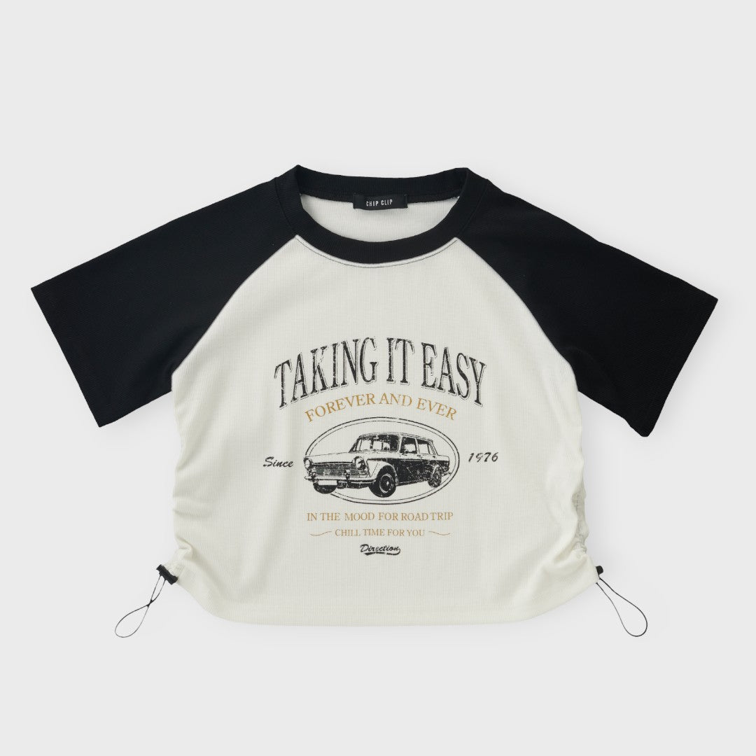Easy Road Trip Raglan Top 🚗✨