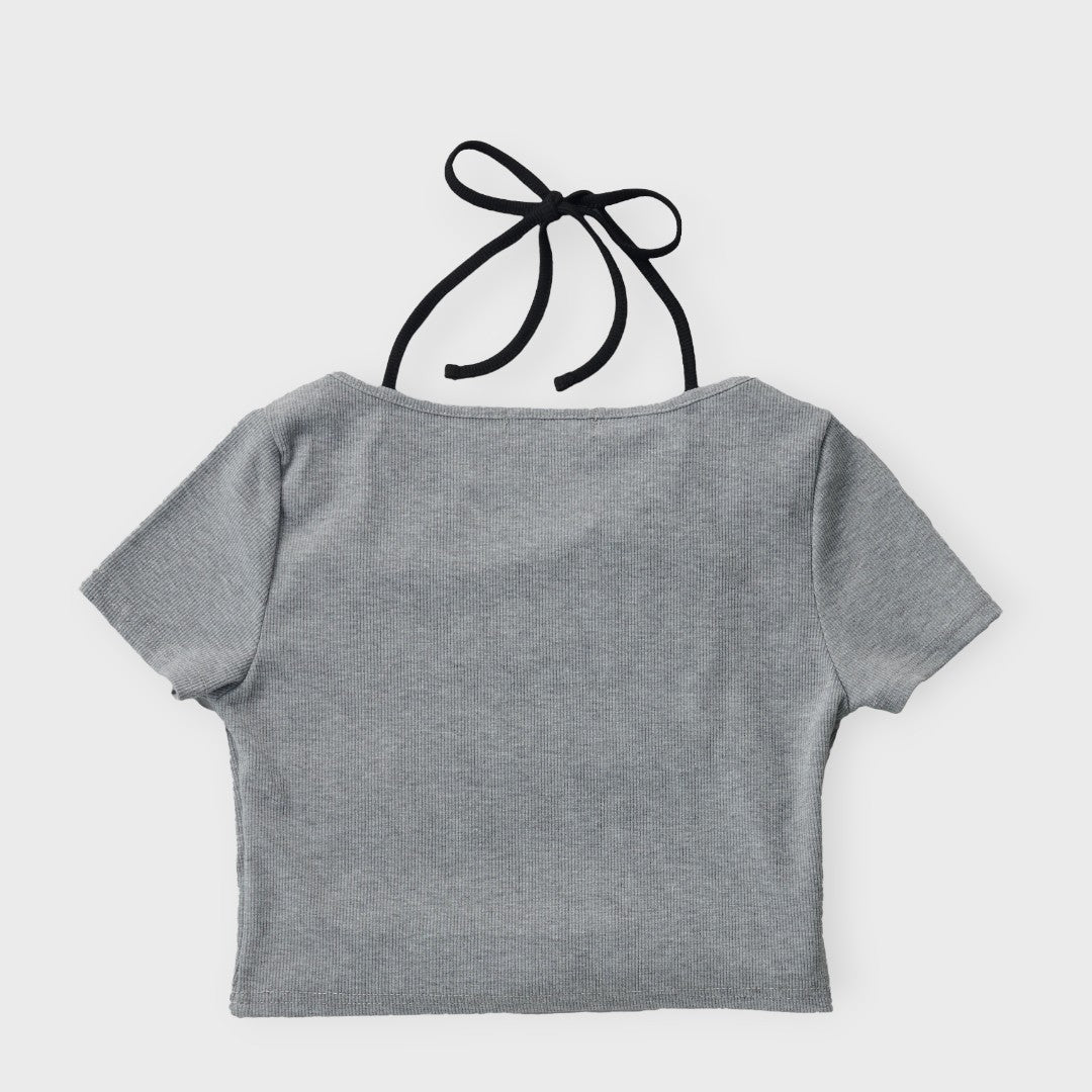 NORFOLK Street Mood Tie-Neck Top 🖤🔥