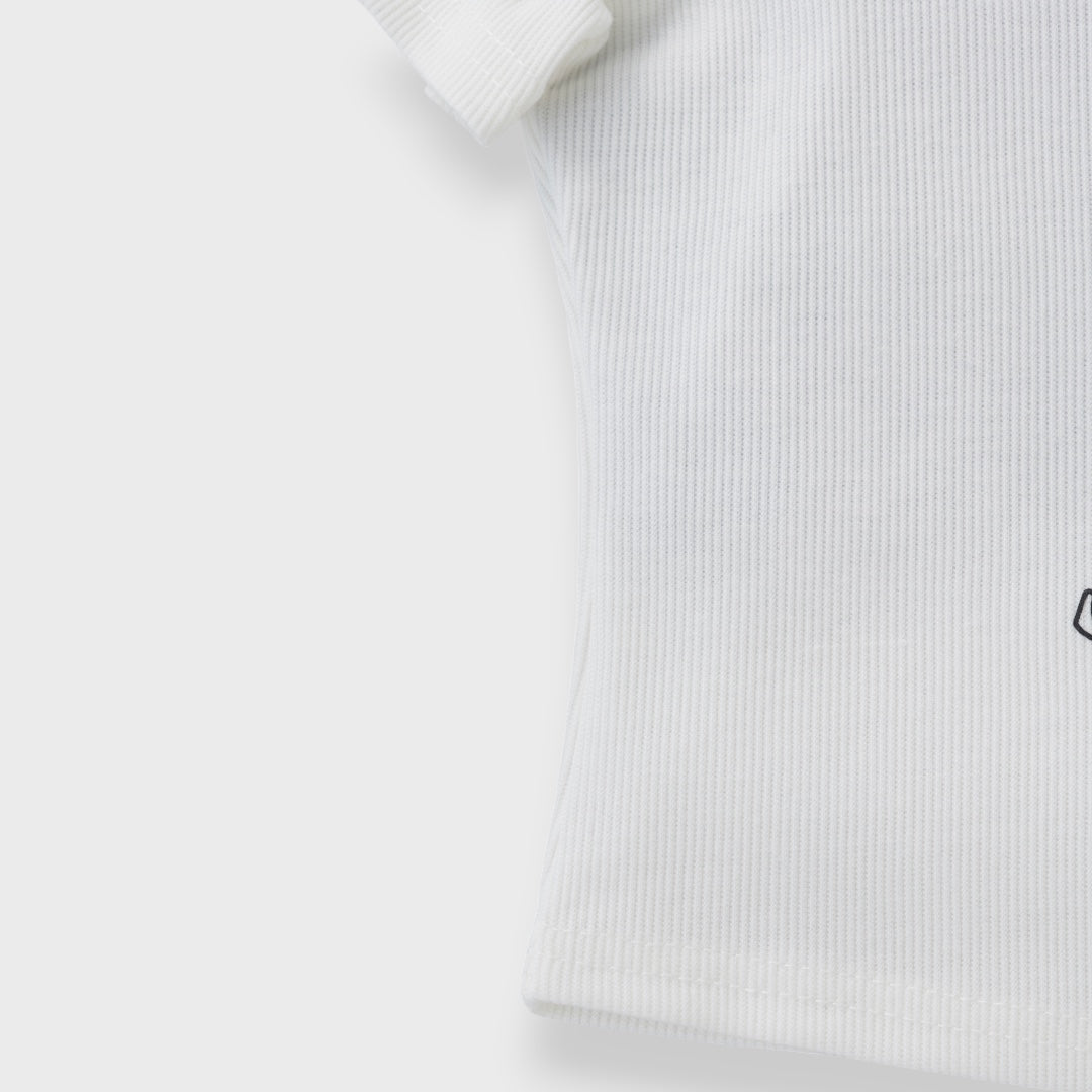 Eagle Emblem Layered-Neck Top 🦅✨