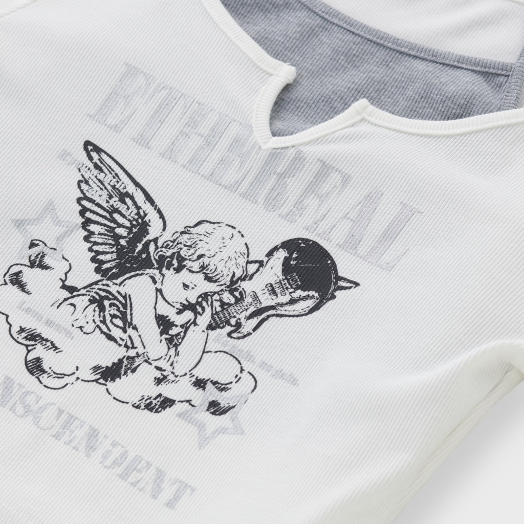 ✨ เสื้อครอปนางฟ้า “Ethereal Transcendent” ดีไซน์โซคิ้วท์จนฟ้าสะเทือน