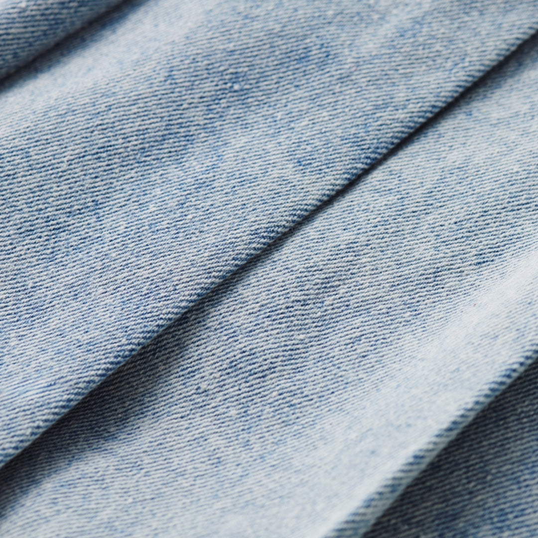 กระโปรงยีนส์จีบทรงบาน "น่ารักแรงจนหัวใจสั่น"