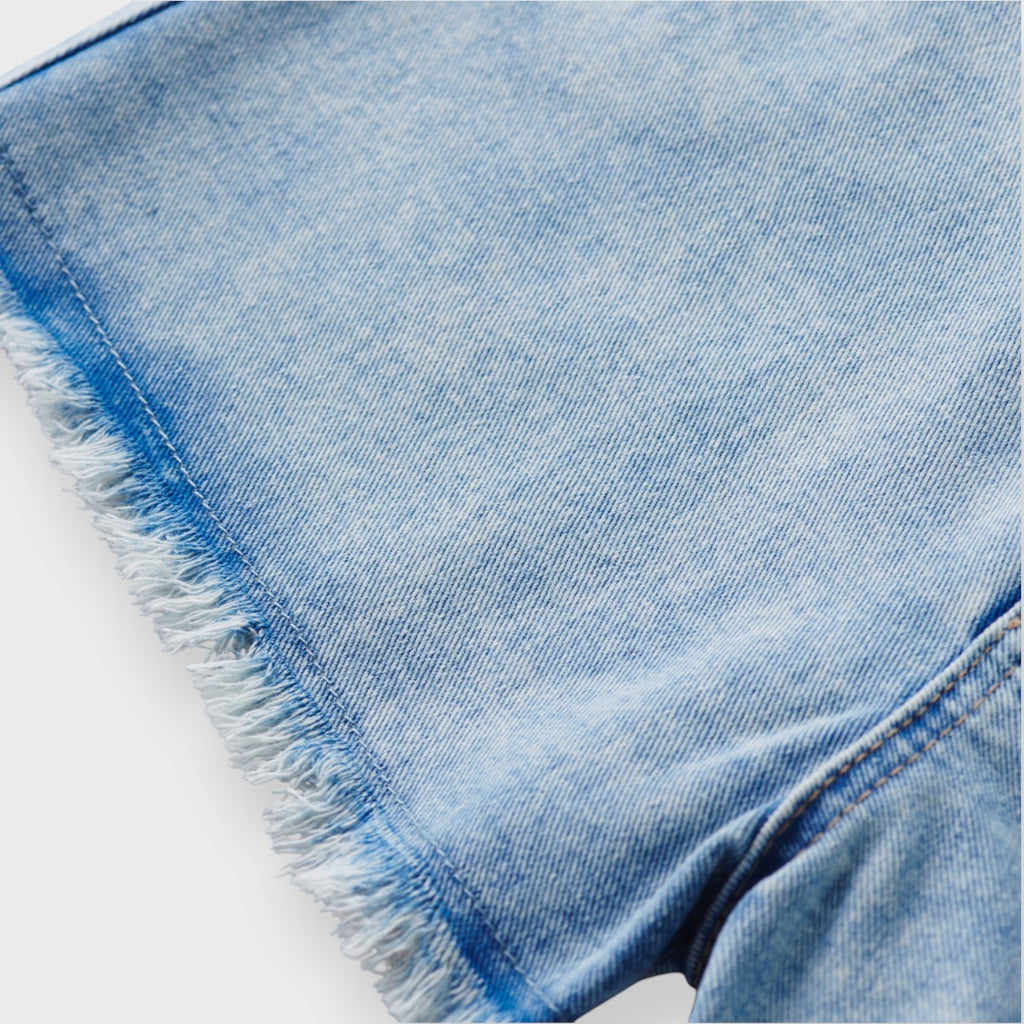 กางเกงยีนส์ขาสั้น – รุ่น “ขอความน่ารักหนึ่งช็อตค่ะ”