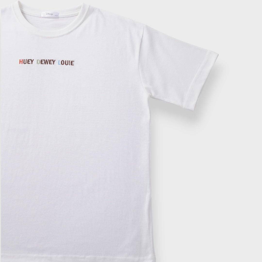 เสื้อยืด Summer Fun ลาย Huey Dewey Louie วิ่งรับลมและแสงแดด