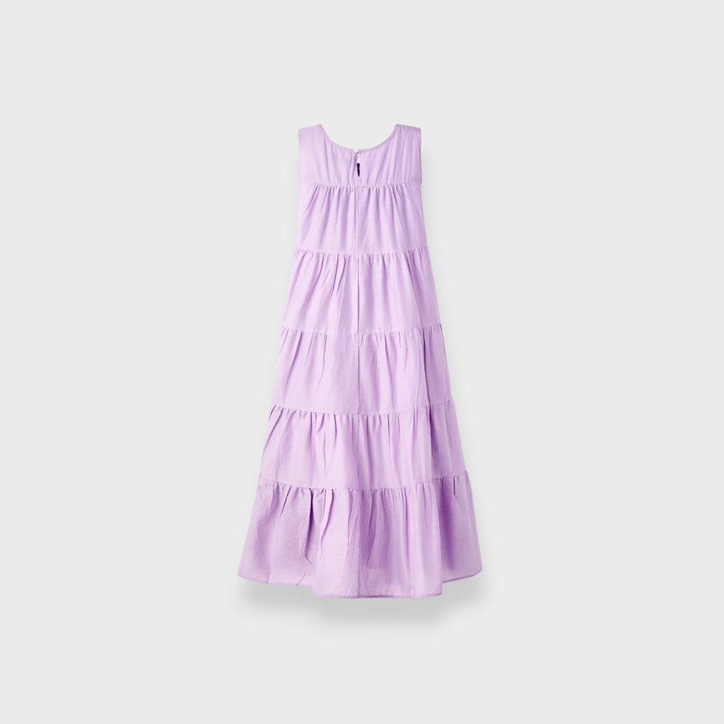 LADIES TIERED SLEEVELESS ONE PIECE