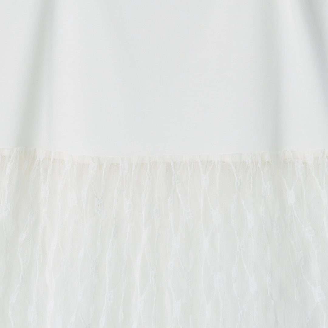 Layered Tulle & Lace Camisole Elegant Fairy Style with Adjustable Straps