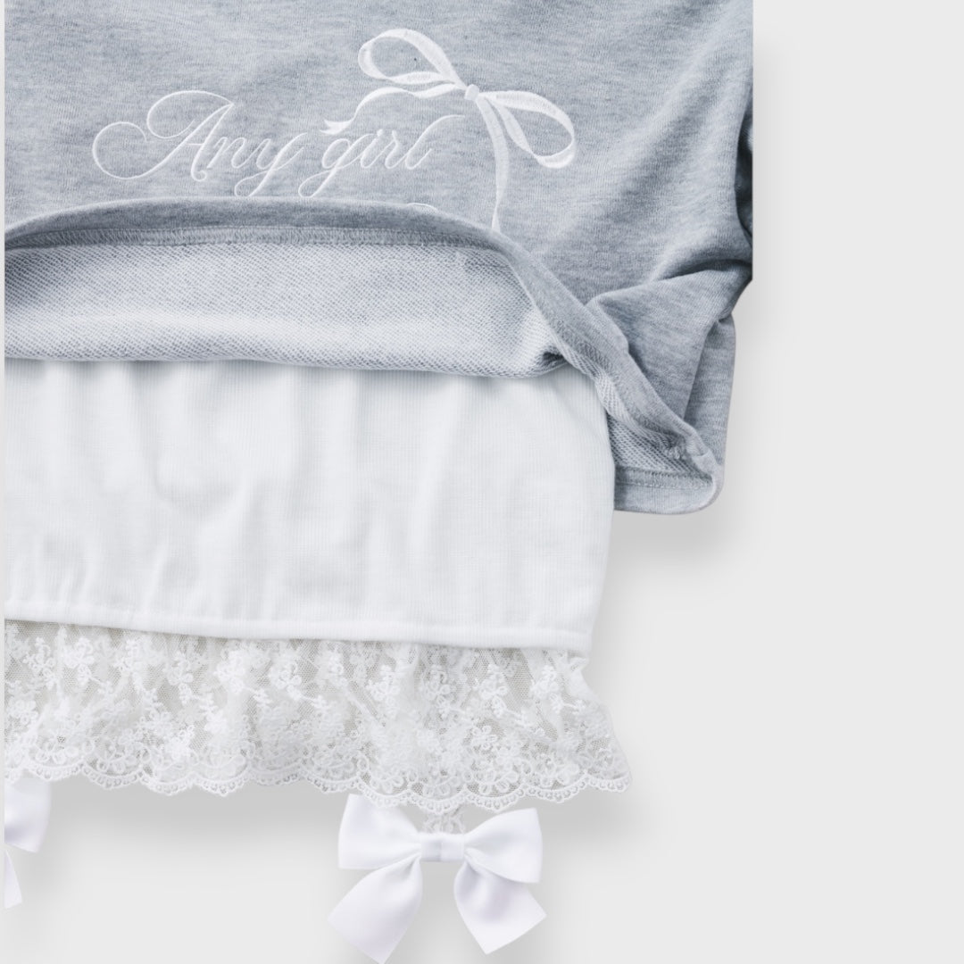 เสื้อมีฮู้ดโบว์สุดคิ้วท์! ทั้งเท่และน่ารักใส่แล้วต้องเหลียวมองดู