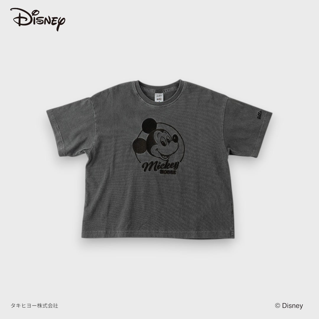 DISNEY MICKEY MOUSE T-SHIRT – VINTAGE WASHED GREY GRAPHIC KIDS TEE DISNEY MICKEY MOUSE T-SHIRT – VINTAGE WASHED BLUE/Gret GRAPHIC KIDS TEE (110CM-130CM)