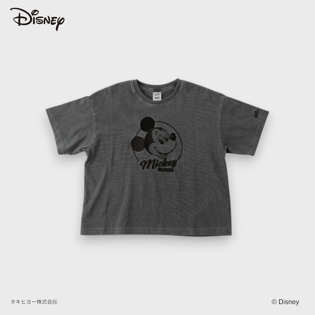 DISNEY MICKEY MOUSE T-SHIRT – VINTAGE WASHED GREY GRAPHIC KIDS TEE DISNEY MICKEY MOUSE T-SHIRT – VINTAGE WASHED BLUE/Gret GRAPHIC KIDS TEE(90CM-100CM)