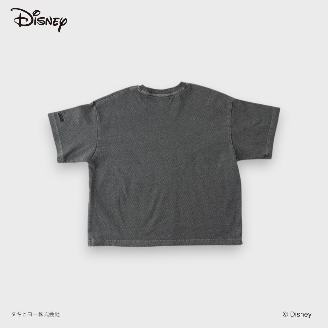 DISNEY MINNIE MOUSE T-SHIRT – CHARCOAL GREY/PINK PORTRAIT PRINT KIDS TEE (90CM-100CM)