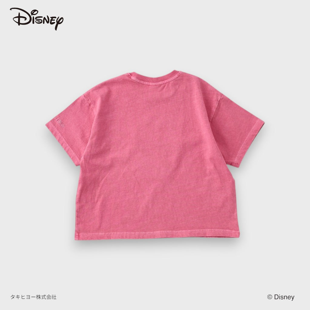 DISNEY MINNIE MOUSE T-SHIRT – CHARCOAL GREY/PINK PORTRAIT PRINT KIDS TEE (90CM-100CM)