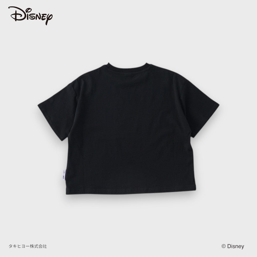 DISNEY LADY AND THE TRAMP T-SHIRT – BLACK CLASSIC CHARACTER GRAPHIC KIDS TEE (110CM-130CM)