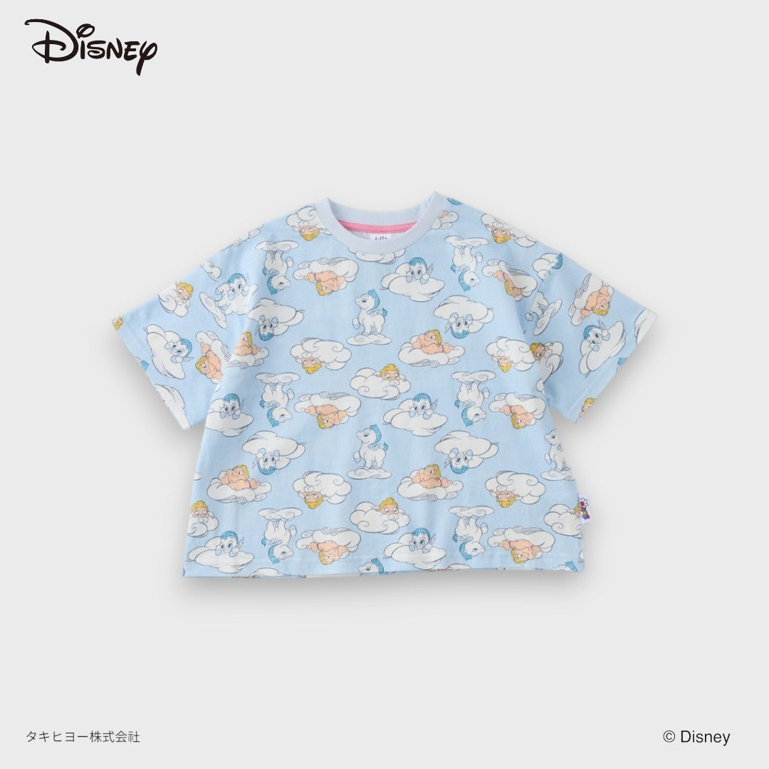 DISNEY PEGASUS T-SHIRT – SKY BLUE ALL-OVER PRINT KIDS TEE (90CM-100CM)