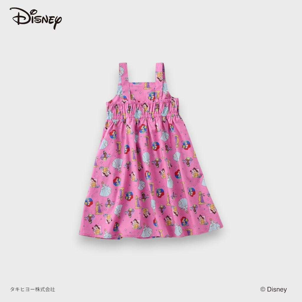 DISNEY PRINCESS DRESS – PINK/LAVENDER ALL-OVER PRINT KIDS DRESS (110CM-130CM)