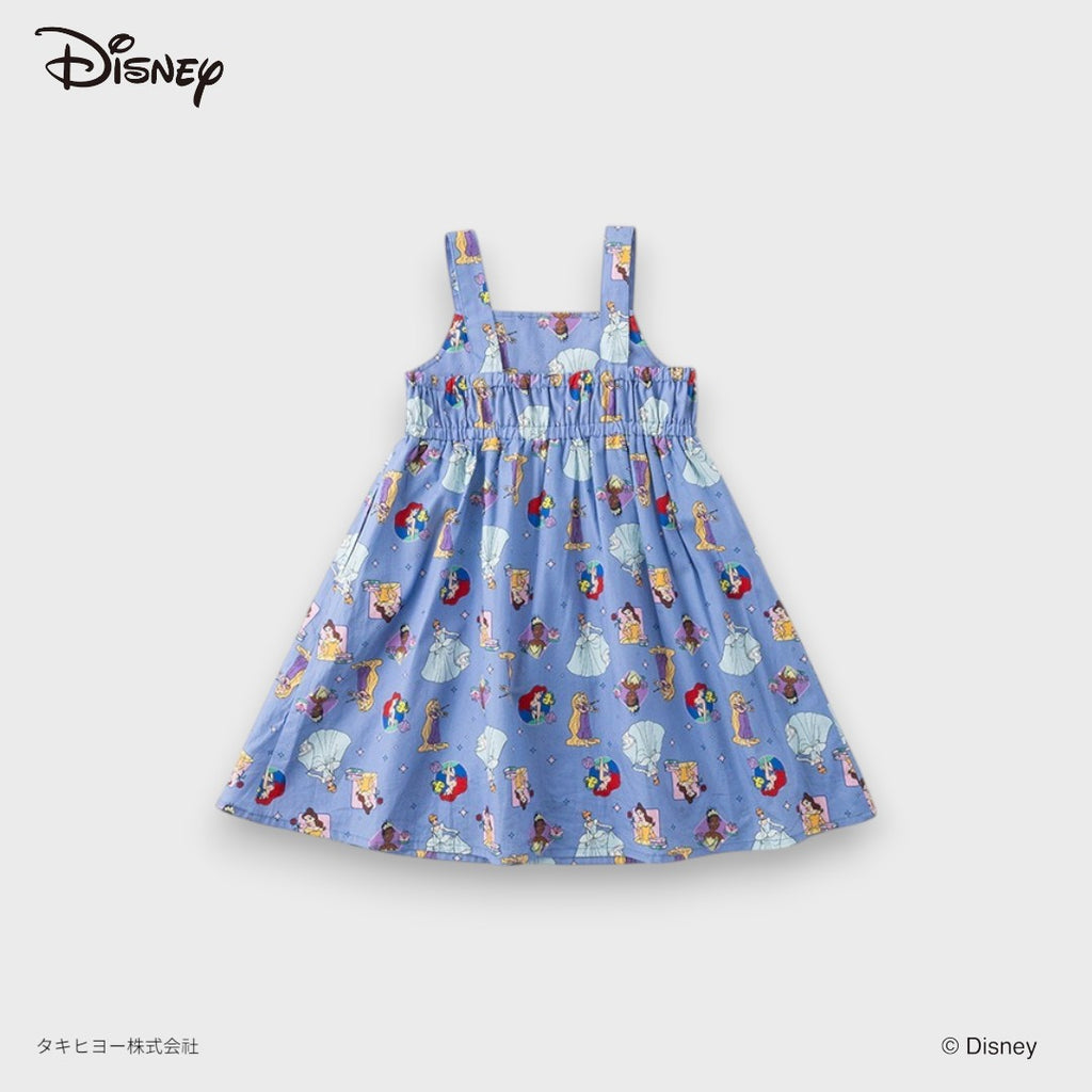 DISNEY PRINCESS DRESS – PINK/LAVENDER ALL-OVER PRINT KIDS DRESS (110CM-130CM)