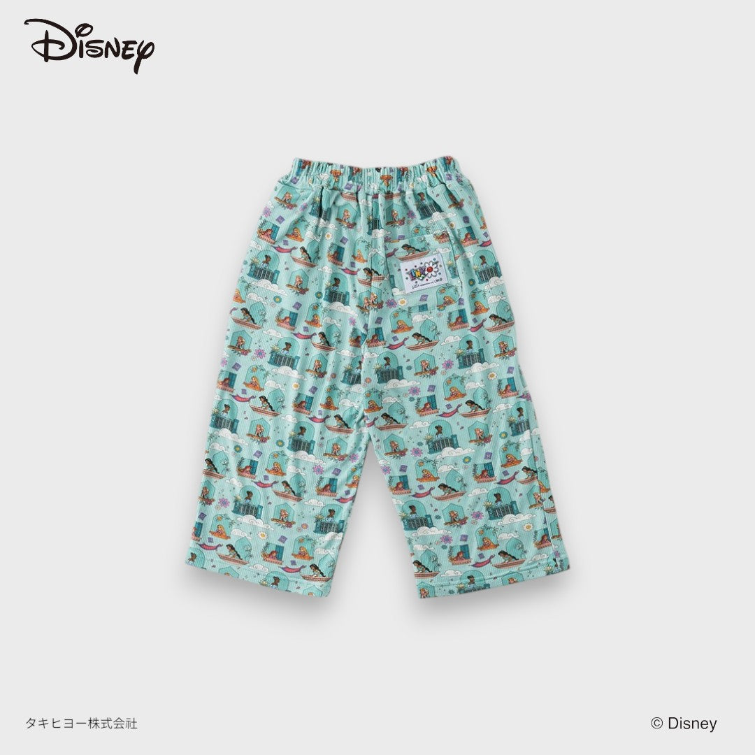 DISNEY PRINCESS PANTS – MINT/LILAC ALL-OVER PRINT KIDS PANTS (110CM-130CM)