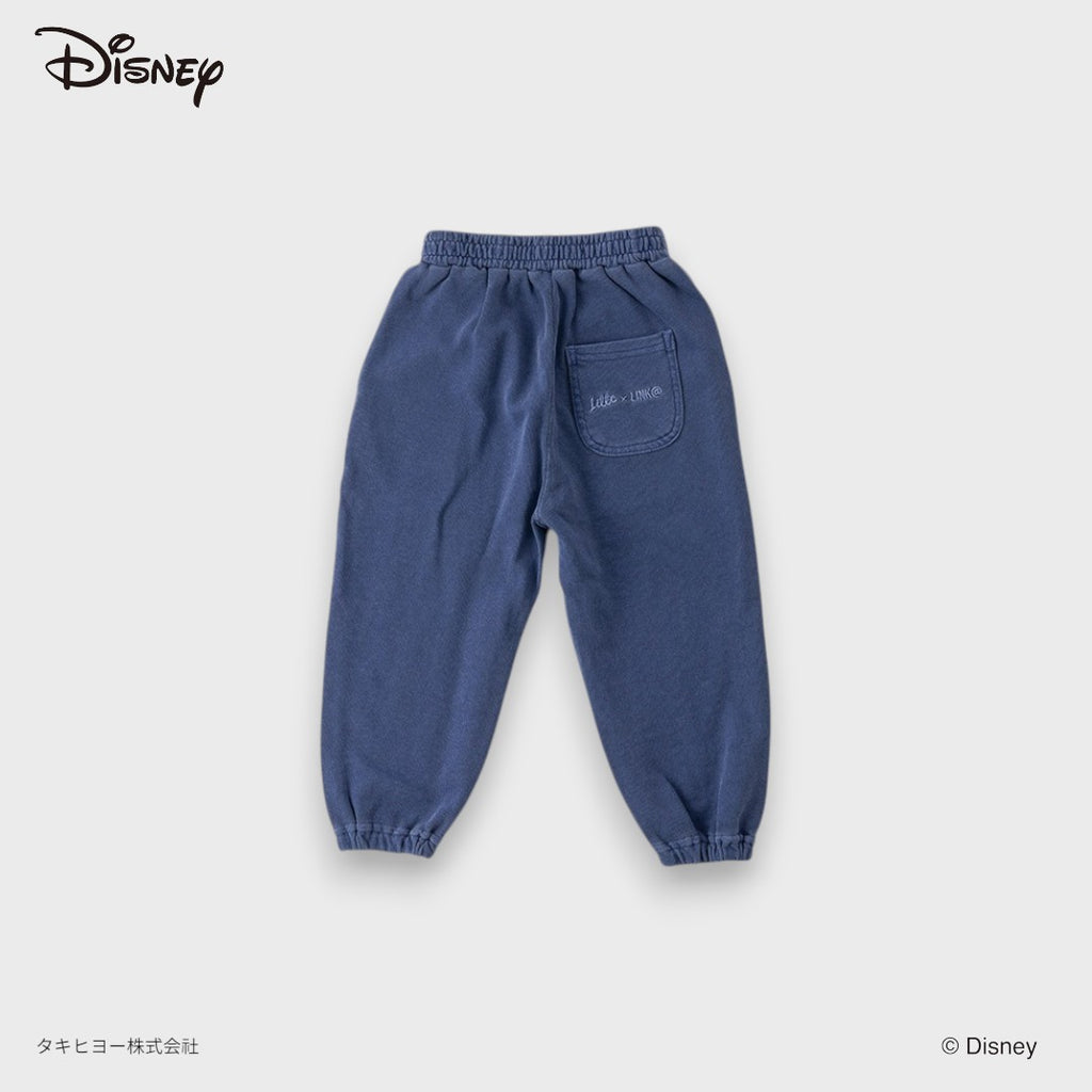 DISNEY MICKEY & MINNIE JOGGER PANTS – CHARCOAL/PURPLE CHARACTER PRINT KIDS PANTS (90CM-100CM)