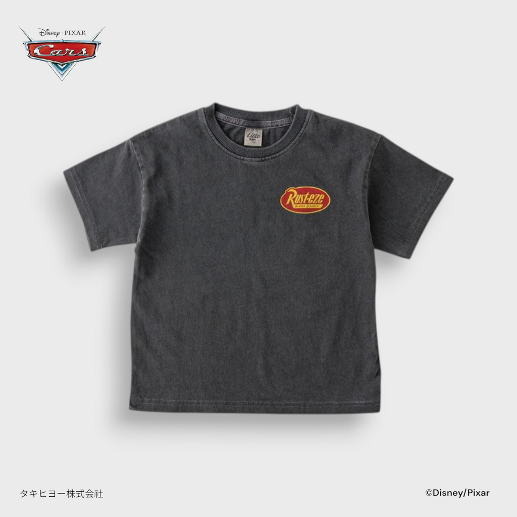 Kids (Size 110-130) Disney Pixar Cars T-shirt – Vintage Washed Rust-eze
