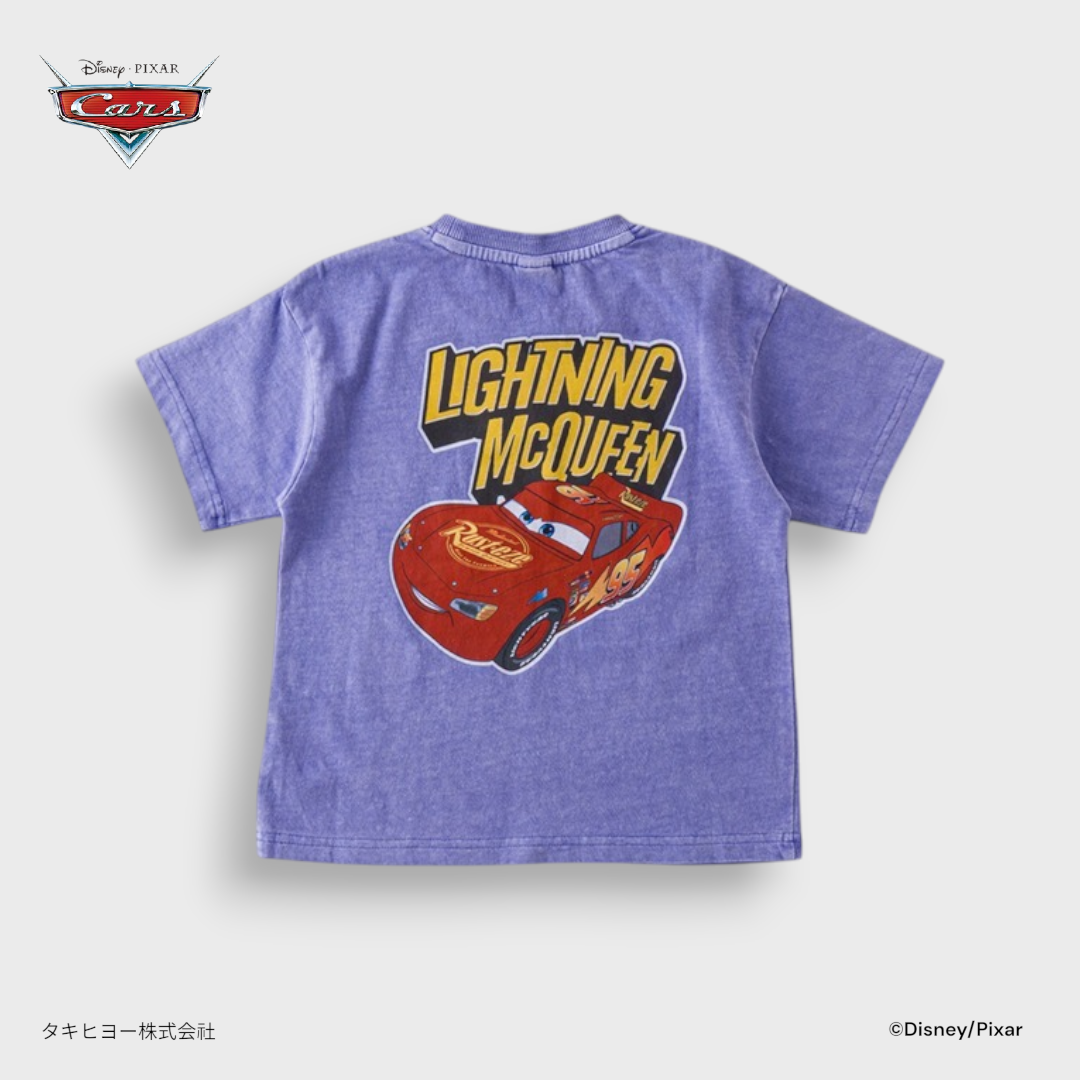 Kids (Size 110-130) Disney Pixar Cars T-shirt – Vintage Washed Rust-eze