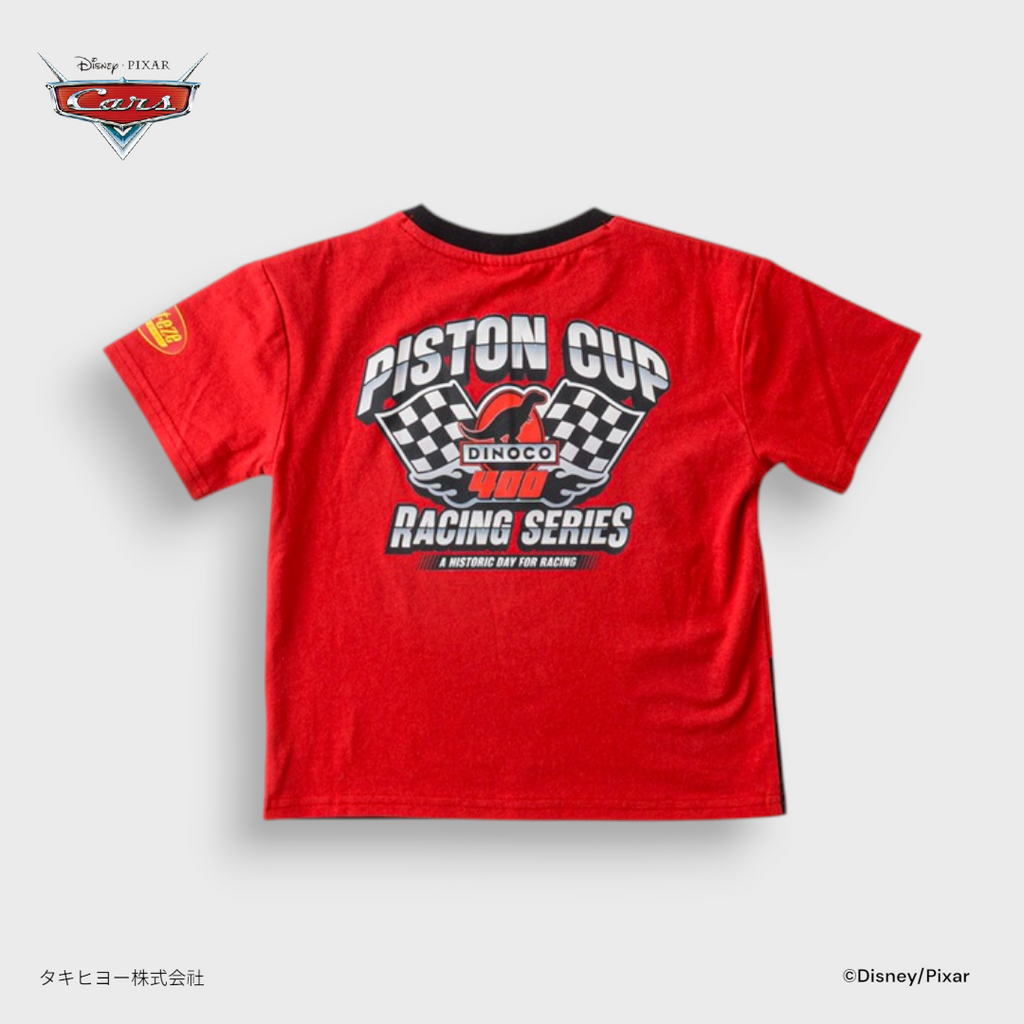 Kids (Size 110-130) Disney Pixar Cars T-shirt – Lightning MCQueen 95 Racing