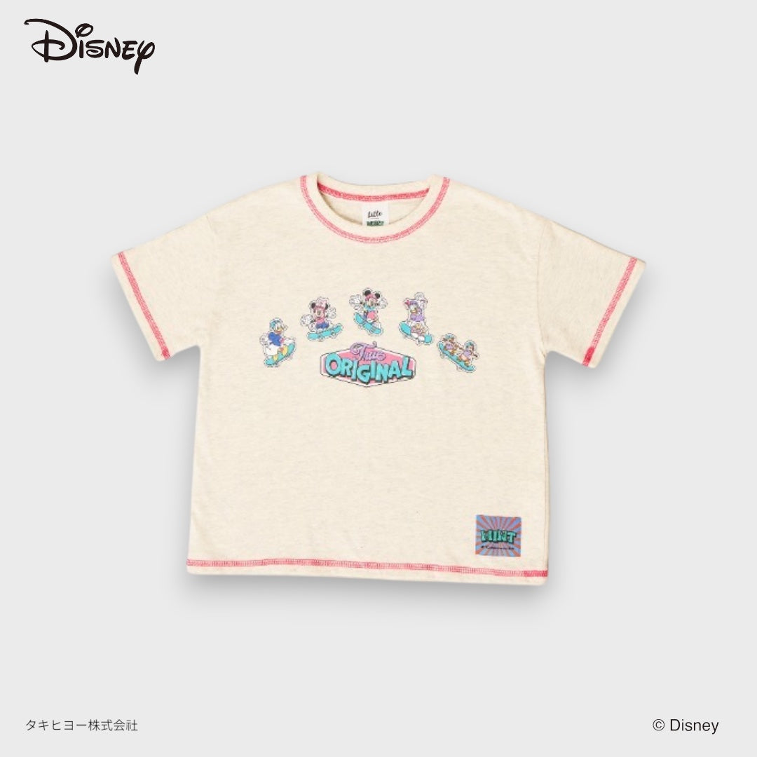 KIDS DISNEY MICKEY & FRIENDS T-SHIRT – TRUE ORIGINAL GRAPHIC TEE WITH CHARACTER PRINT (110cm-130cm)