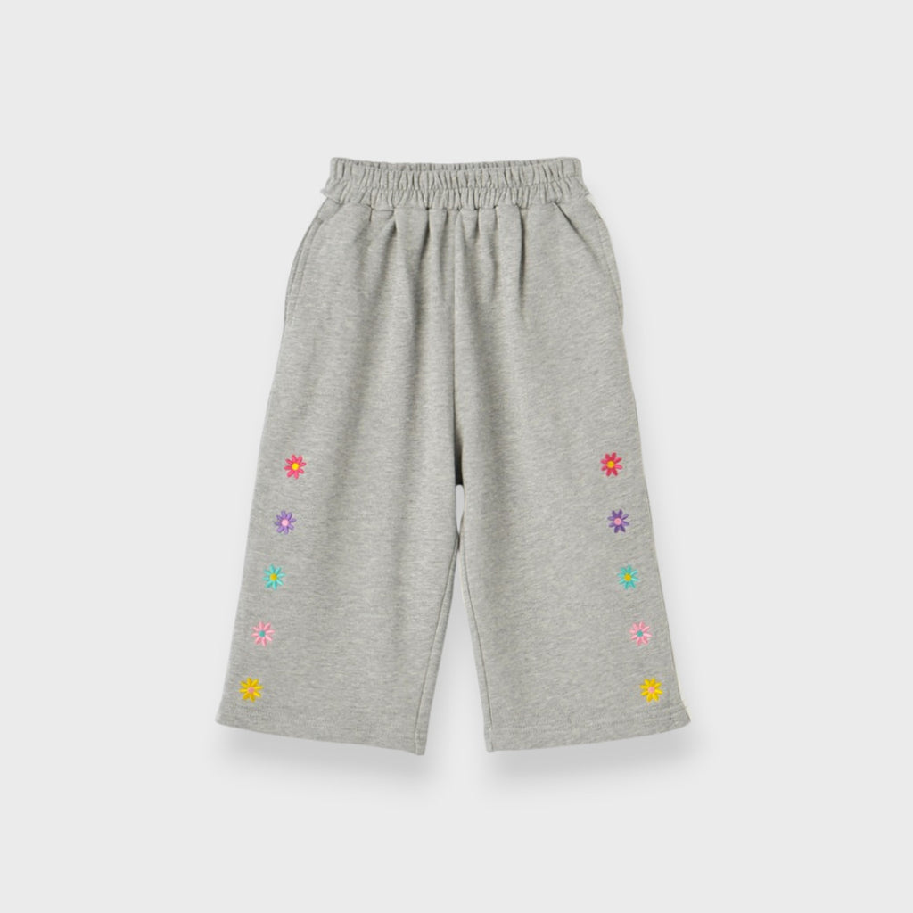 AT FLOWER EMBROIDERED PANTS (90CM-100CM)