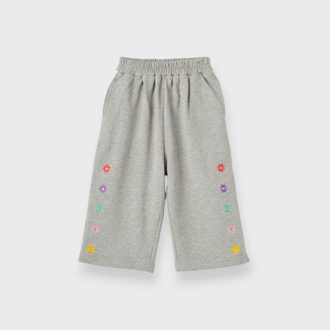 AT FLOWER EMBROIDERED PANTS (90CM-100CM)
