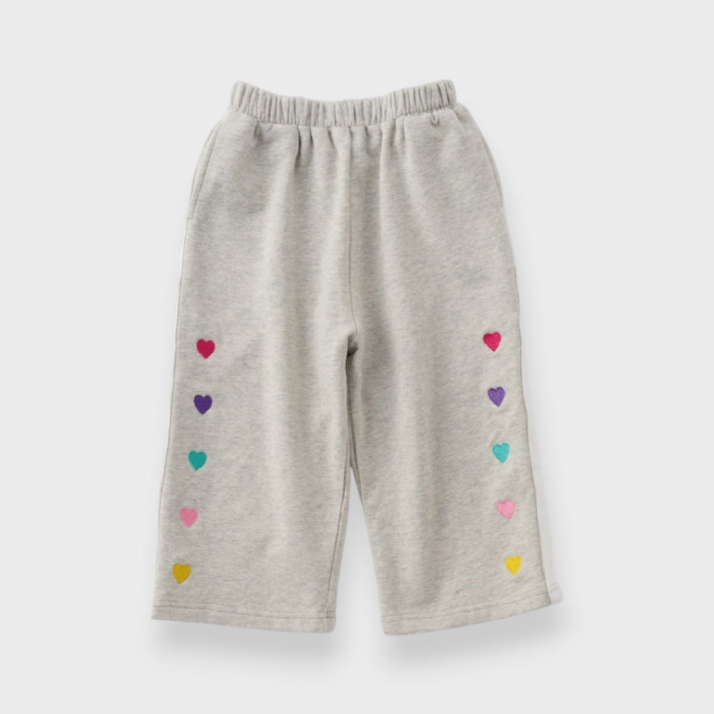AT HEART EMBROIDERED PANTS (110CM-130CM)