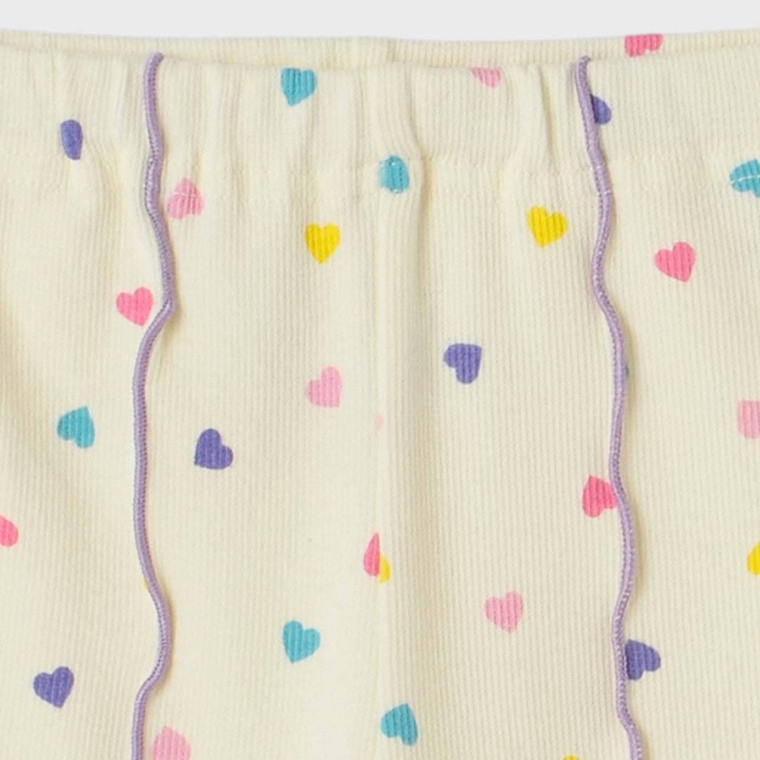 AT HEART PRINT SHORTS (90CM-100CM)