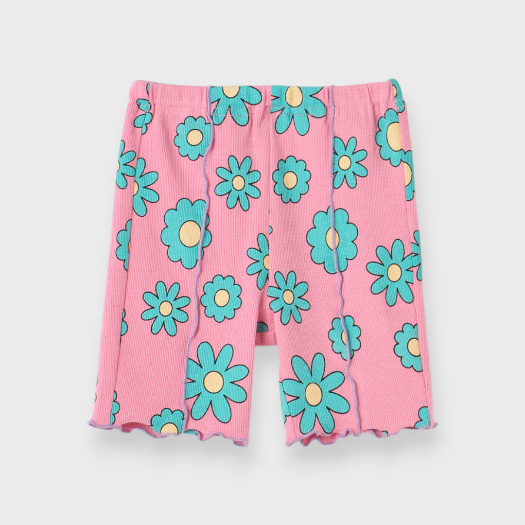 AT FLORAL PRINT SHORTS (90CM-100CM)