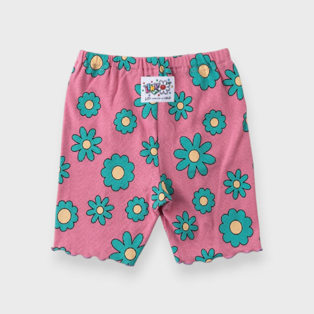 AT FLORAL PRINT SHORTS (90CM-100CM)