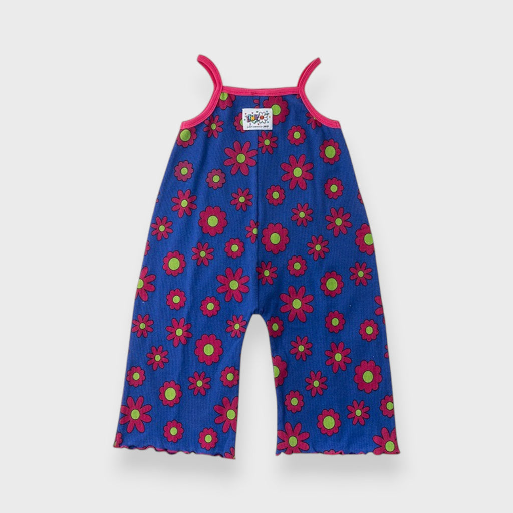 FLORAL PRINT CAMISOLE JUMPSUIT (90CM-100CM)