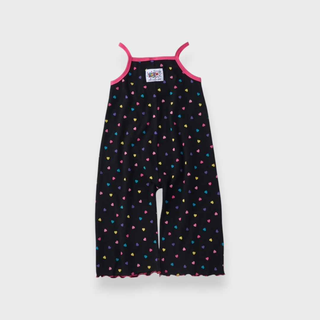 AT HEART PRINT CAMISOLE JUMPSUIT (110CM-130CM)