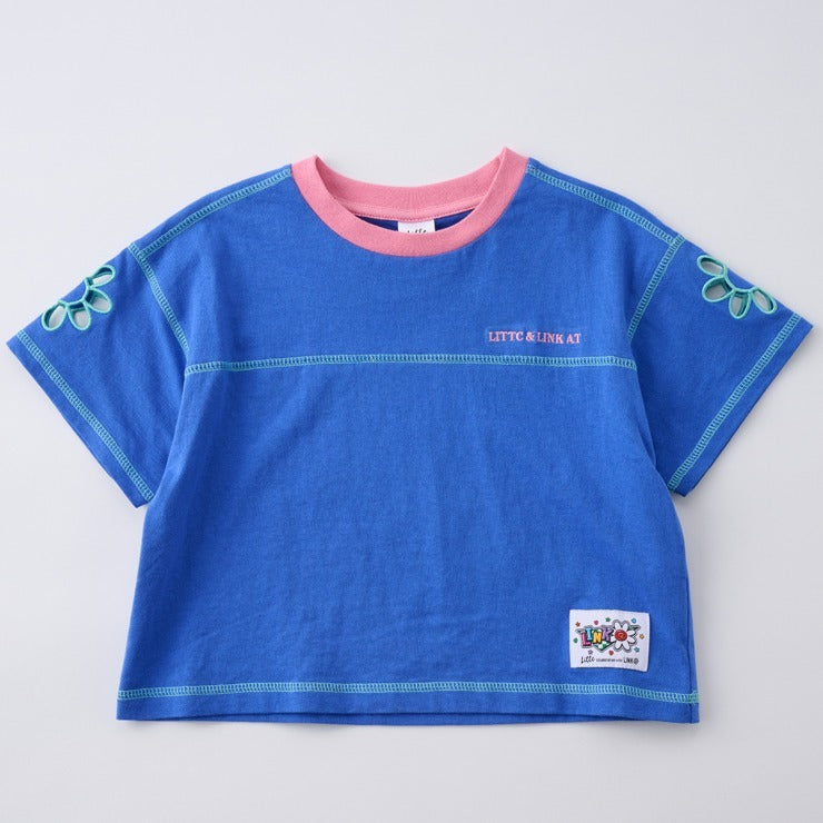 AT FLOWER EMBROIDERED T-SHIRT (90CM-100CM)